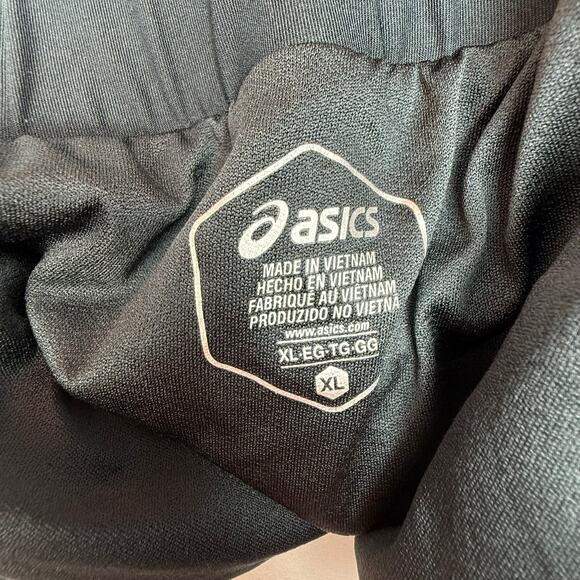 ASICS Running Shorts Women’s XL Black Lined 2.5” Inseam Zip Pocket - Picture 4 of 6